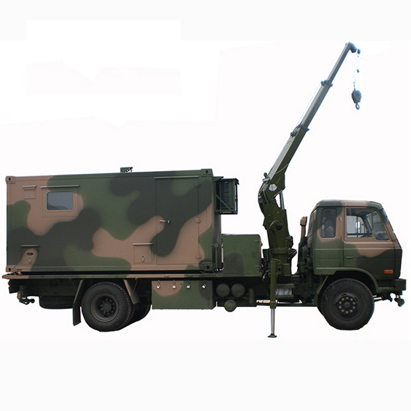 2 Ton Telescopic Boom Truck Mounted Crane