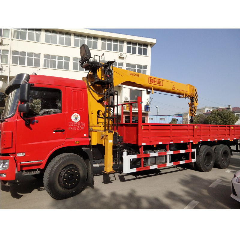 12 Ton Telescopic Boom Truck Mounted Crane